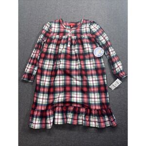 Little & Big Kids Winterton Plaid Matching Family Pajamas Nightgown Large 10/12‎